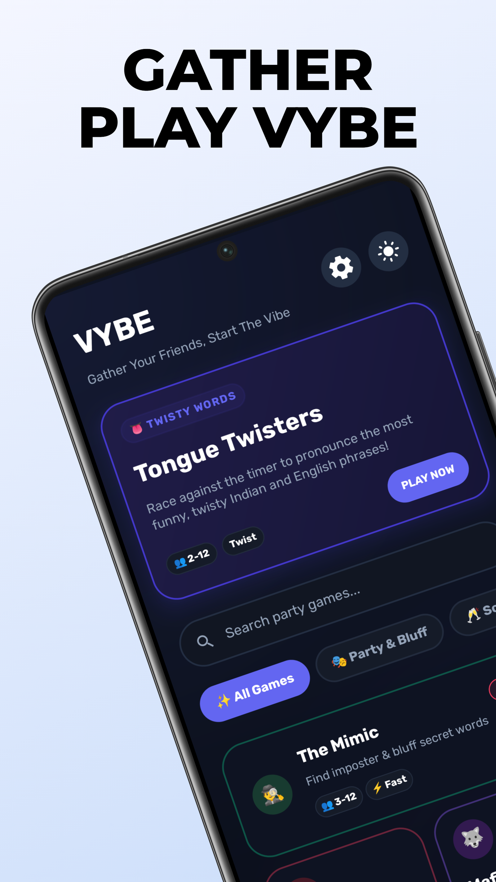 VYBE Party Games